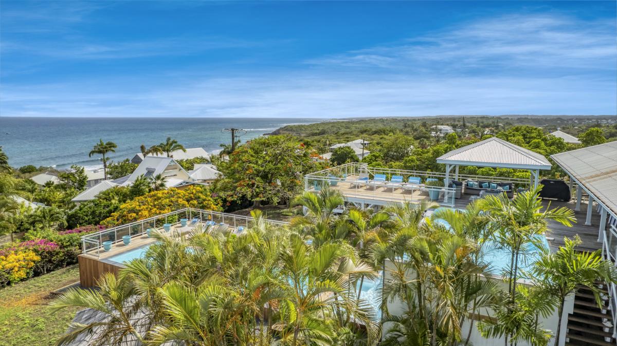 Location villa Guadeloupe Sainte Anne - Villa 7 chambres 20 personnes - Le Helleux - vue mer proche plage du Pierre et Vacances (4)